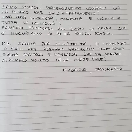 Apartment Kindly Pesaro